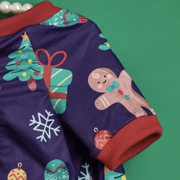 Doggo PJs (snowflake) - Picture 5 of 7